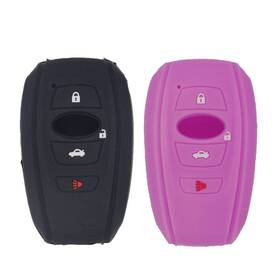 Lemsa 713091430747 2pcs Silicone Keyless Entry Remote Car Smart Key Fob For Subaru 2016-20