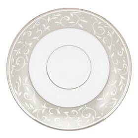 Lenox 882864554413 Opal Innocence Dune Saucer White