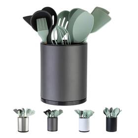 H2960 Libodour Kitchen Utensil Holder Extra Large 360 Rotating For Counter Organizer Stain