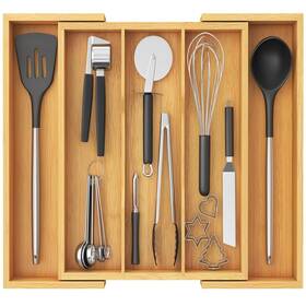 24057 Lifewit Utensil Organizer For Kitchen Drawer Expandable 13 To 22.4 Inches Wi