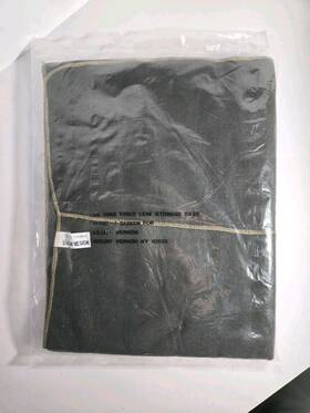 Lv-5962 Lillian Vernon Vintage Dining Room Table Leaf Storage Cover Case Brown Soft Nos