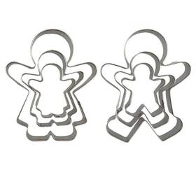 43178-12636 Limicao 6pcs Cute Funny Gingerbread Boy And Girl Christmas Lebkuchen Cookie Cutter Mo 43178-12636 Limicao 6pcs Cute Funny Gingerbread Boy And Girl Christmas Lebkuchen Cookie Cutter Mo