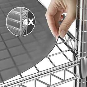 Linerlux 195893001095 Inch 4pk Wire Shelf Liner For 14 X36 Shelvesshelf Heavy Duty Extra Th