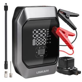 Kf03 Lisixliuyi Car Jump Starter With Air Compressor 3.5l Gas / 4.0l Diesel 12v Auto Batter