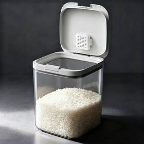 Livlab0018-flour Livlab Flour Container 20lbs - 10 L /10.5 Quart /10 Kg Rice Storage Food Gr