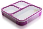 Ll-bentobox Lifemark Labs Back To School Bento Lunch Box With 3 Compartments Purple 646437090636