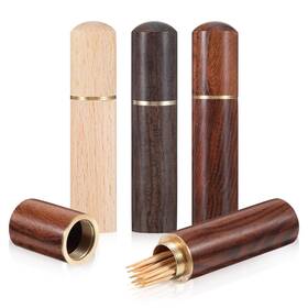 647095 Lnngub 1 Wlsbvadk 3 Packs Portable Wooden Toothpick Holder Compact Waterproof Case 647095 Lnngub 1 Wlsbvadk 3 Packs Portable Wooden Toothpick Holder Compact Waterproof Case