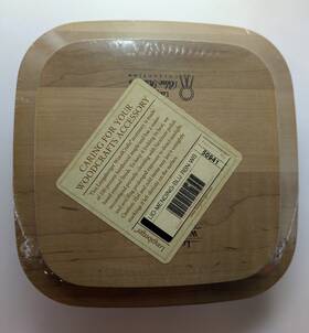 50941 Longaberger Sealed Warm Brown Wood Inch Lid-mending-blu Rbn-wb 50941 Longaberger Sealed Warm Brown Wood Inch Lid-mending-blu Rbn-wb