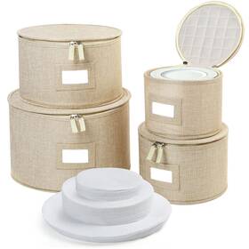 13x-4991-y Lotfancy China Storage Containers Hard Shell 4pcs Set Dish Box For Moving