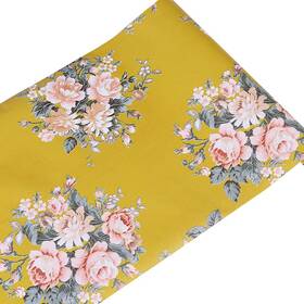 Qz000797-45 Lovingway Vintage Peony Floral Shelf Liner 17.7x177 Inch Easy-to-install Storage Drawer