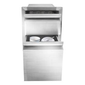 Yllav3-000200 Loyalheartdy Double Access Drawer Flush Mount Stainless Steel Cabinet With H