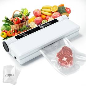 Rxzer23 Lsa Apparel Food Vacuum Sealer Machine 75kpa Powerful Suction Dry/wet Modes Compact Va