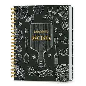 Lubudingjoy 742420351323 Blank Recipe Notebook To Write In Your Own Recipes Full Page Sprial Hardcove