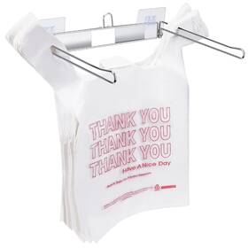 Lujue 051296955492 Bags Holder For Plastic Bag T Shirts Rack Shi