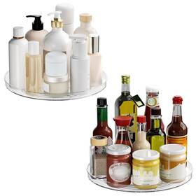 29lz360 Lulltou 2 Pack Lazy Susan Organizer Turntable Clear 9 Inch Rotating Tray F 29lz360 Lulltou 2 Pack Lazy Susan Organizer Turntable Clear 9 Inch Rotating Tray F