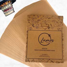 Nox101 Lumos Products Freeze Dryer Parchment Paper Custom Fit For Medium Harvest Right Trays 100%