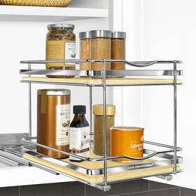 432722 Lynk Professional Lite Pull Out Spice Rack Organizer For Insi