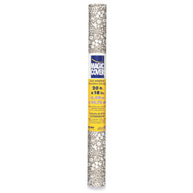 20f-1816a-06 Magic Cover 20 Ft. L X 18 In. With Brown White Petite Garland Portobello Self-adh