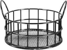 272m493ze16w4fp Magiclulu Metal Desk Storage Basket Wire Organizer 10x10x7cm Black