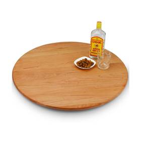 Ls30che Magigo 30 Inches Cherry Wood Lazy Susan Organizer Solid Wooden Round Turntable Rot Ls30che Magigo 30 Inches Cherry Wood Lazy Susan Organizer Solid Wooden Round Turntable Rot