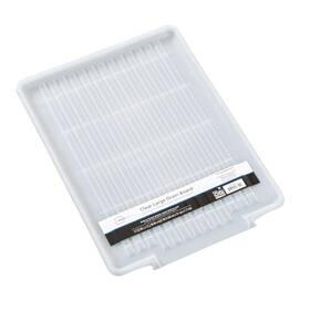 Kchw08754 Mainstays 3-pack Plastic Clear Large 0.15 Inch H Kitchen Dish Drain Board
