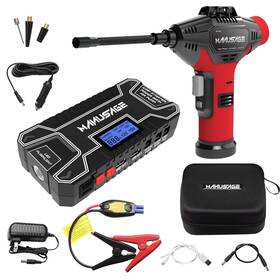 Manusage 673324912832 Jump Starter For 5.5l Gas Or To 4.0l Diesel Powerful Car With