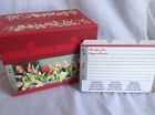 Marilyn Parade Tabs Box Recipe On 12 Dividers Tulips Cards Kutsukake 40 Index