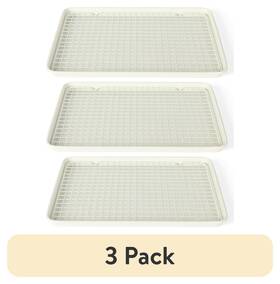 144962.02r Martha Stewart 3 Pack Large Cookie Rack