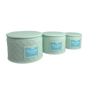 Martha Stewart 810123332588 Dinnerware Stemware Glassware Stackable Organizer Home Storage Container Case