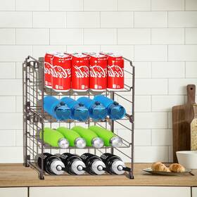 Master 760627727475 Stackable Freestanding Water Bottle Storage Rack 2 Pack