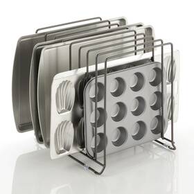 14467mdkeu Mdesign Large Metal Wire Organizer Rack For Kitchen Cabinet Pantry Shelves