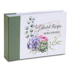 Meadowsweet Kitchens 762116021415 Recipe Binder - Newlywed Cookbook With Cards Sleeves And Dividers Meadowsweet Kitchens 762116021415 Recipe Binder - Newlywed Cookbook With Cards Sleeves And Dividers
