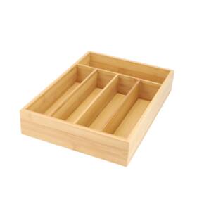 Mc-b110 Megachef Bamboo 5 Section Drawer Organizer Mc-b110 Megachef Bamboo 5 Section Drawer Organizer