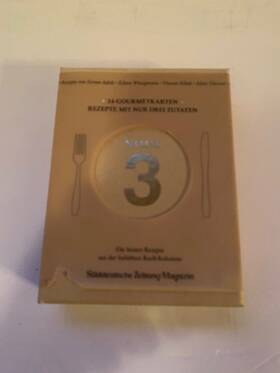 Metermorphosen 783934657281 Nimm 3 Recipe Cards New Sealed