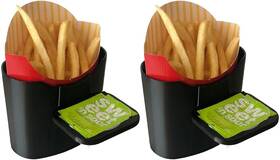 Mighty Mojo 665275837579 Vent Nft Door Caddy 2pk French Fry Sauce Holder Multi Use Storage Travel