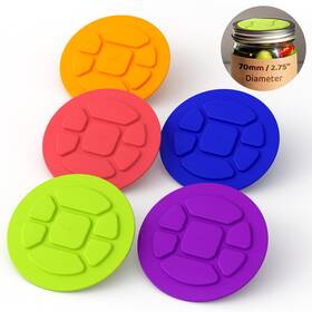 Fl-sm-5p-mc Miniguysa Perfect Fit Multicolor Lime Green Magenta Royal Blue Purple Orange