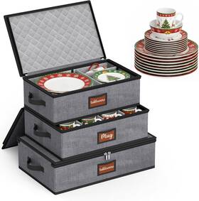 Spj-237gr-3p Misslo Large Capacity China Storage Containers Hard Shell Plate Containe