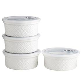 Dm01-06m Missyssim 28 Oz Ceramic Bowls Set With Lids Oven Safe Airtight Food Storage Containers Dm01-06m Missyssim 28 Oz Ceramic Bowls Set With Lids Oven Safe Airtight Food Storage Containers