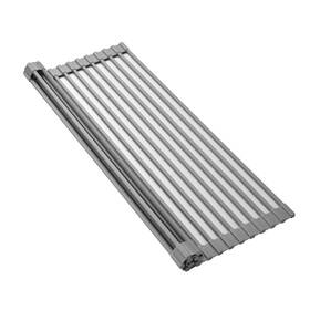 Mk010 Mistifi Silicone-coated Stainless Steel Over The Sink Multipurpose Roll-up Dish Dry Inch
