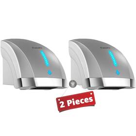 Md-699s-g-2 Modunful 2-pack Hand Dryers For Bathrooms Commercial - 1600w Wall-mounted Au