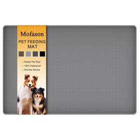 Rj016 Mofason Pet Food Mat Waterproof Dog 24 Inch X16 Large 0.5 Rj016 Mofason Pet Food Mat Waterproof Dog 24 Inch X16 Large 0.5
