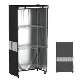Zwjz-01c-48x18x72 Mollyair Wire Shelf Condo Weatherproof Shelter For Your Stuff 48 Inch X18 X72 Zwjz-01c-48x18x72 Mollyair Wire Shelf Condo Weatherproof Shelter For Your Stuff 48 Inch X18 X72