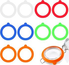 558175 Mozeat Lens 1 Nudydjuj 10 Pcs 3.75 Inch Rubber Seals For Glass 3.8 X Multicolor
