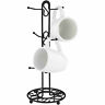 Mt40918 Home Basics Scroll Collection Steel Mug Cup Rack 886466409188