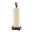 47100023 Mud Pie Paper Towel Holder Black 15 1/4inch X 5 1/2inch Dia 47100023 Mud Pie Paper Towel Holder Black 15 1/4inch X 5 1/2inch Dia