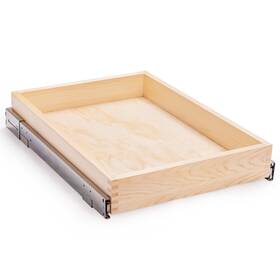 Mu-b-23-us Mulush 22 Inch W X 21 D 3 H Soft Close Slide Out Wood Drawer Organizer F