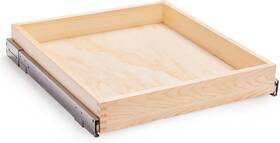 Mu-b-29-us Mulush 28 Inch W X 21 D 3 H Soft Close Slide Out Wood Drawer Organizer For Kitchen