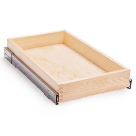 Mu-ct-14-us Mulush 14 Inch X21 Soft Close Slide Out Wood Drawer Organizer Solid New