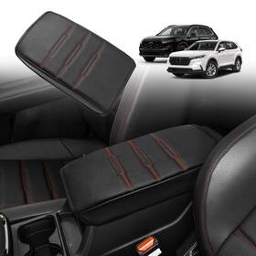 Mus-crvccc3 Muslogy Center Console Armrest Cover Fit Honda Cr V Crv Hybrid 2023-2026 Regular Black