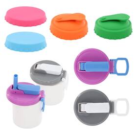 Hdc-fwj011 Mvvm 6 Pack Soda Can Lids - Silicone Canker Cover Reusable Covers Multicolor